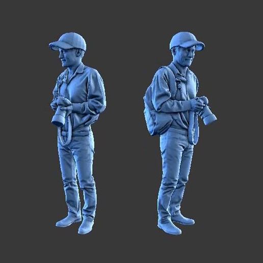 CHARACTER MAN FIGURE A82 3D model