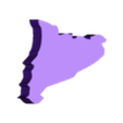 cataluña.stl MAP OF SPAIN BY COMMUNITIES