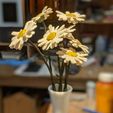 squarebouquet.jpg Lifelike Daisy with Stem