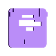 raspberry_g4_cube_mini_core_bottom.stl Frambuesa pi (Macintosh) G4 Cube Mini (Frambuesa Pi 2 + 3 Estuche)