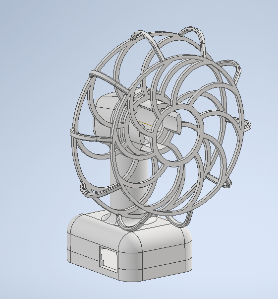 Free 3D file Desktop fan・3D printer model to download・Cults