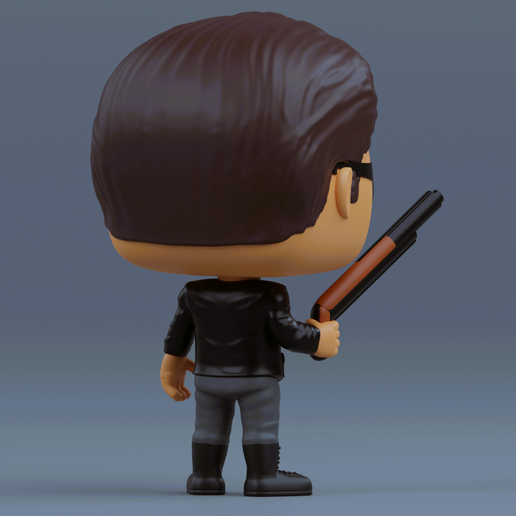 STL file T 800 Terminator funko pop from the Terminator franchise 👽 ・3D ...