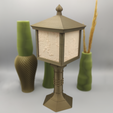 01_FAROLA_apagada.png Lithophane Lamp - Lantern with lithophanes
