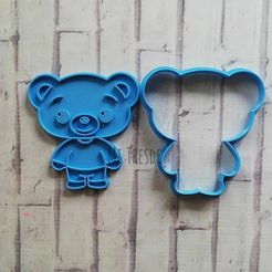 amigo-oso-foto.jpg Fichier STL Ours ami de Plim Plim・Idée pour impression 3D à télécharger