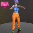 7SFW.jpg Fichier STL CYBERPUNK GIRL - SFW - MINIATURE ÉROTIQUE ÉCHELLE 75 MM・Objet pour imprimante 3D à télécharger