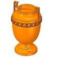 Amphore08-20.jpg amphora greek cup vessel vase v08 for 3d print and cnc