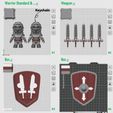 Build-Plate.jpg Warrior Knight Set | Print In Place | Flexi
