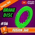 Post-Fusion.jpg #56 Brake Disc | Fusion 360 | Pistacchio Graphic