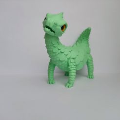 IMG_20221107_114152.jpg STL file Scaly dragon BJD・Model to download and 3D print, leykinaea