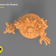 ragnaros-orange-render.518.jpg Archivo 3D Lámpara del Señor del Fuego - Ragnaros・Design para impresora 3D para descargar