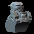 MasterChief09.jpg Archivo 3D Jefe Maestro de la serie de televisión Halo・Diseño imprimible en 3D para descargar