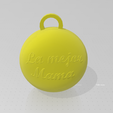 mama2.png key ring the best mom