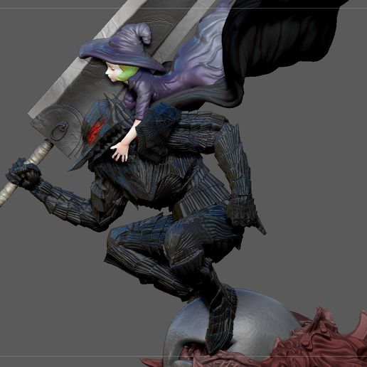 21.jpg BERSERK GUTS  schierke SCIERKE FANTASY ANIME SWORD CHARACTER