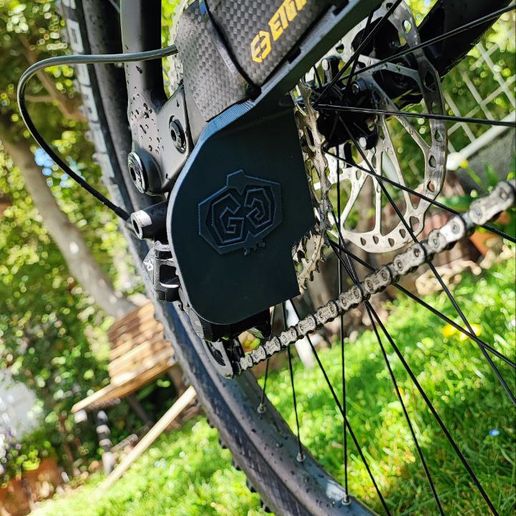 ⚙️ MTB bike gear cover・ STL File for 3D printing・Cults