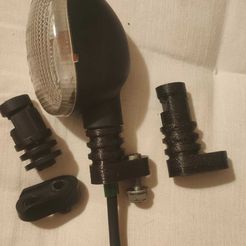 Replacement.jpg Fichier STL Triumph Tiger 1050 - Remplacement de la base des clignotants・Modèle pour imprimante 3D à télécharger