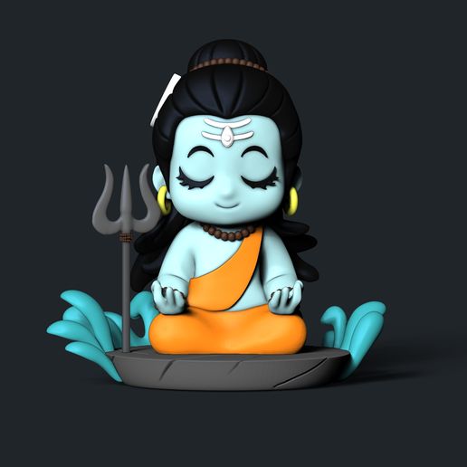 Baby Shiva 3D model