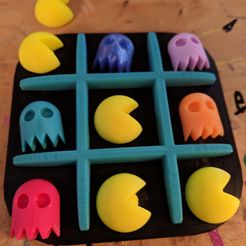 IMG_20180707_190808.jpg Fichier STL Pac Man Tic Tac Tac Toe・Objet pour impression 3D à télécharger