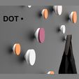 patères.dot.jpg Free STL file DOT •・3D printable design to download