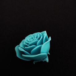 IMG_20220602_124447.jpg Fichier OBJ Rose - Rose sculptée・Modèle pour imprimante 3D à télécharger