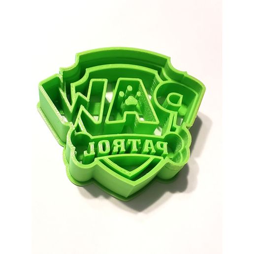 Paw Patrol Cookie Cutter 3D model