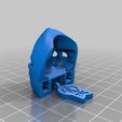 Quin_G2_Face_Blank_WSupport.jpg Free STL file Quin G2 Head Style: DIY Blank Face - 3DKitbash.com・3D printer model to download