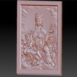 guanyinBasrelief2.jpg guanyin kuan-yin buddha 3d model of bas-relief