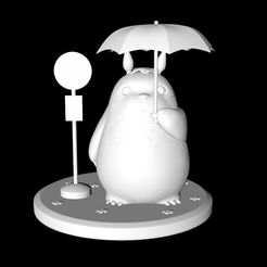 totoro.jpg Fichier OBJ Totoro・Modèle à imprimer en 3D à télécharger, YusyaGa