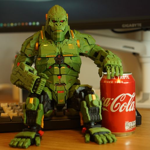 🤴 Mecha King Kong・3D Print with the Wanhao D12 230 3D