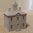 RD-La-Glezie-City-Hall-3D-Print-Miniature-Wargaming-Terrain-Ardennen-Battle-of-the-Bulge-Front.jpg Ardennes Village Set (Bundle) - Battle of the Bulge - WW2 Miniature Wargaming Terrain