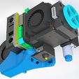 Render-05.jpg STL file SOVOL SV06 FAN DUCT 5015 - CFD OPTIMIZED Version 2.0・3D printer model to download