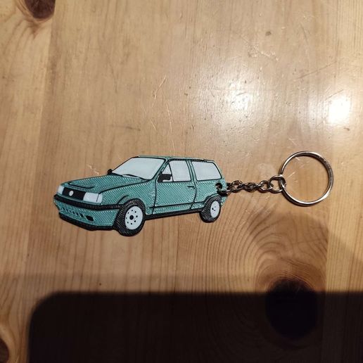 Key fob Polo 86C / 2F hatchback