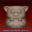 red.jpg Red Panda Pot Mold (Red Panda)