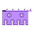 Pins.stl Holder for Screwdriver Set 6pcs 030 I for screws or peg board