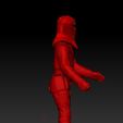 ScreenShot127.jpg Star Wars .stl EMPEROR'S ROYAL GUARD .3D action figure .OBJ Kenner style.