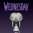 c.jpg STL file Wednesday Addams - Merlina Addams - Funko Pop・3D printer design to download