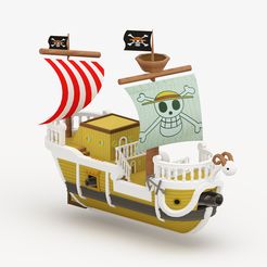 1.jpg GOING MERRY and Thousand Sunny ONE PIECE ships