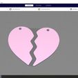 Corazón-base.jpeg Infinite love heart keychain