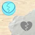 brokenheart01.png Stamp - Love and romance