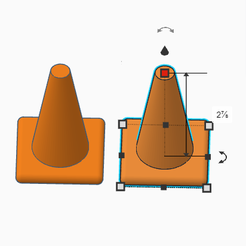 Screenshot-18.png STL file 1/10 scale traffic cone・3D printable model to download
