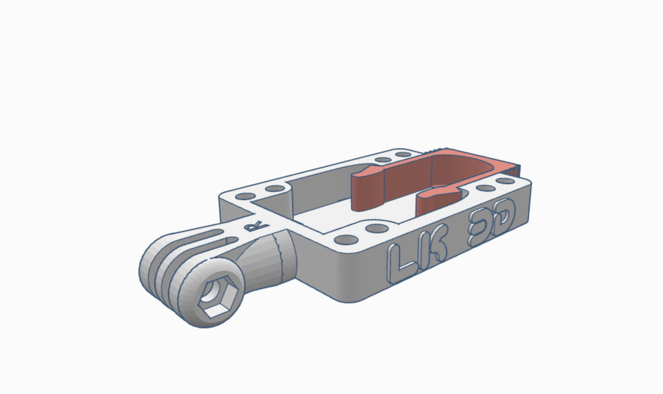 Skateboard Riser Stl STL file Skate gopro and actioncameras riser spacer with acessories ...