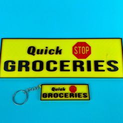 IMG-20240111-WA0003.jpg Clerks Quick STOP Groceries Logo and Keychain