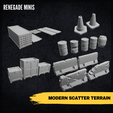 Modern-Scatter-Terrain-Items2.png Scatter terrain for modern, post-apocalyptic, or zombie games