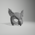 Screenshot-2025-11-18-203934.png Raven Maske und Eule Maske Set - High Detail Cosplay 3D Modelle
