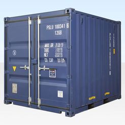 10ft.jpg Intermodal container 10ft ISO 1496-1