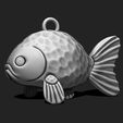 10.jpg Fish 01 - Pendant - 3D Print - Aquarium