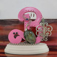 Earring-Holder-1.png Porta Aros de Barbie (2 modelos)