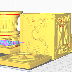 STL file FUNKO ATHENA AND THRONE SAINT SEIYA- KNIGHTS OF THE ZODIAC 🦸・3D  print design to download・Cults