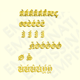 uppercase2_image.png OLD LONDON - 3D LETTERS, NUMBERS AND SYMBOLS