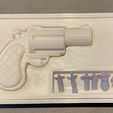 fullsizeoutput_2341.jpeg 3D file Rodger Rabbit Toon Gun and Bullets STL・3D printable model to download