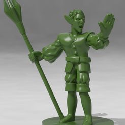 YoungElvenSorcerer.jpg Free STL file Elven Sorcerer・Model to download and 3D print